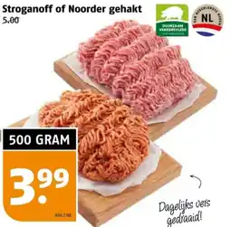 Poiesz Stroganoff of Noorder gehakt aanbieding