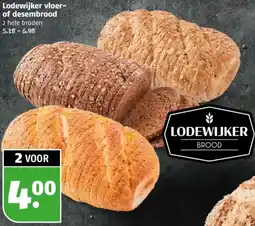 Poiesz Lodewijker vloer of desembrood aanbieding