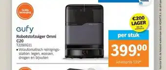 Albert Heijn Robotstofzuiger Omni C20 aanbieding