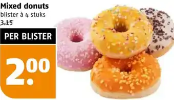 Poiesz Mixed donuts aanbieding