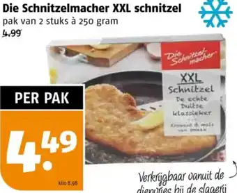 Poiesz Die Schnitzelmacher XXL schnitzel aanbieding