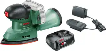 Coolblue Bosch Universal Sander 18V-10 + Bosch Starterset 18V 2,5 Ah Accu aanbieding