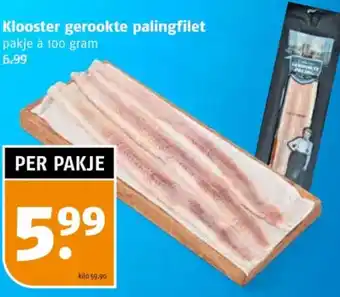 Poiesz Klooster gerookte palingfilet aanbieding