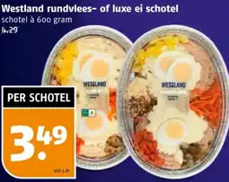 Poiesz Westland rundvlees of luxe ei schotel aanbieding