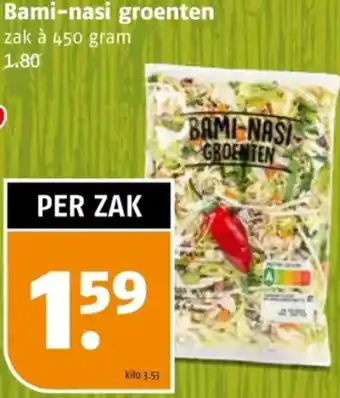 Poiesz Bami-nasi groenten aanbieding