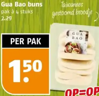 Poiesz Gua Bao buns aanbieding