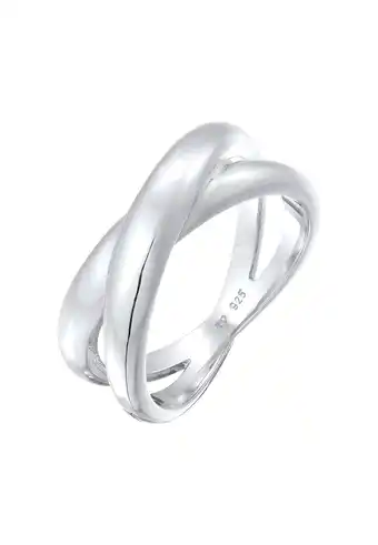 Douglas Elli Dames Wikkel X Vorm Kruis Trend in 925 Sterling Zilver aanbieding