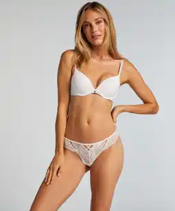 Hunkemoller Hunkemöller String Dora Wit aanbieding