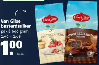 Poiesz Van Gilse basterdsuiker aanbieding