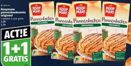 Poiesz Koopmans pannenkoekenmix origineel aanbieding