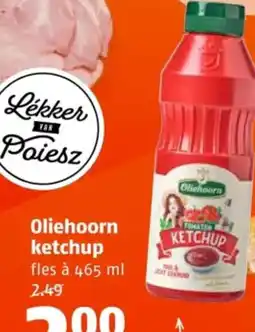 Poiesz Oliehoorn ketchup aanbieding