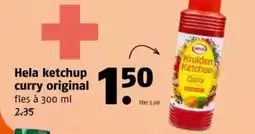 Poiesz Hela ketchup curry original aanbieding