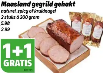 Poiesz Maasland gegrild gehakt aanbieding