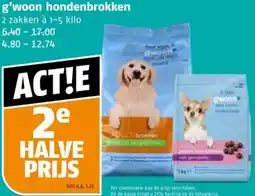 Poiesz G'woon hondenbrokken aanbieding