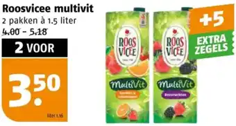 Poiesz Roosvicee multivit aanbieding