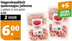 Poiesz Slagerskwaliteit spekreepjes julienne aanbieding