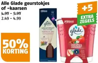 Poiesz Alle Glade geurstokjes of kaarsen aanbieding