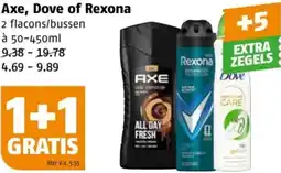 Poiesz Axe, Dove of Rexona aanbieding