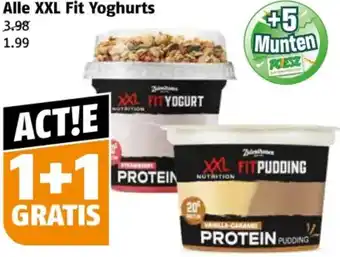 Poiesz Alle XXL Fit Yoghurts aanbieding