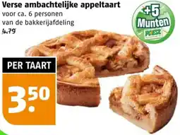 Poiesz Verse ambachtelijke appeltaart aanbieding