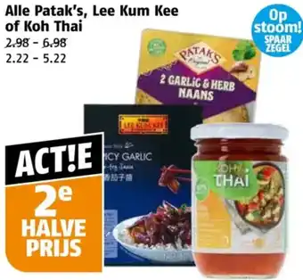 Poiesz Alle Patak's, Lee Kum Kee of Koh Thai aanbieding