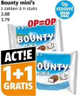 Poiesz Bounty mini's aanbieding