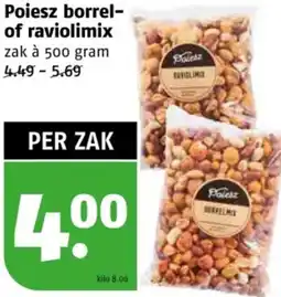 Poiesz Poiesz borrel of raviolimix aanbieding