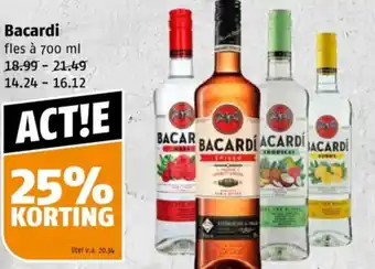 Poiesz Bacardi aanbieding