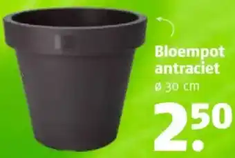 Poiesz Bloempot antraciet aanbieding