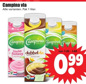 Dirk Campina vla 1l aanbieding