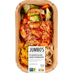 Jumbo Jumbo's Rijkgevulde Babi Pangang 450 g aanbieding