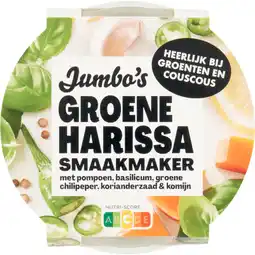 Jumbo Jumbo's Smaakmaker Groene Harissa 90 g aanbieding