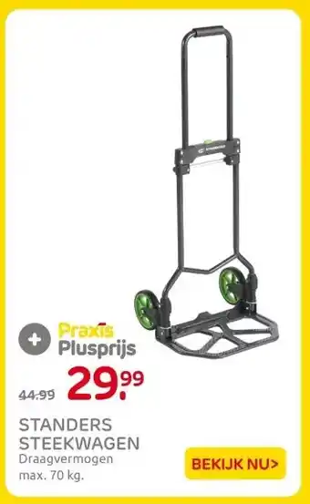 Praxis STANDERS STEEKWAGEN aanbieding