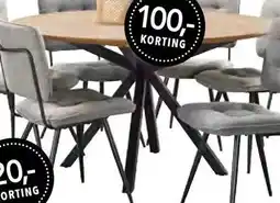 Pronto wonen Eettafel Belvio aanbieding