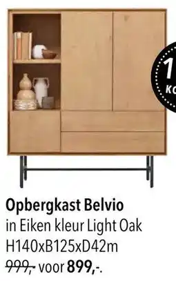 Pronto wonen Opbergkast Belvio aanbieding