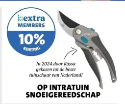 Intratuin 10% KORTING OP INTRATUIN SNOEIGEREEDSCHAP aanbieding