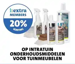 Intratuin 20% KORTING OP INTRATUIN ONDERHOUDSMIDDELEN VOOR TUINMEUBELEN aanbieding