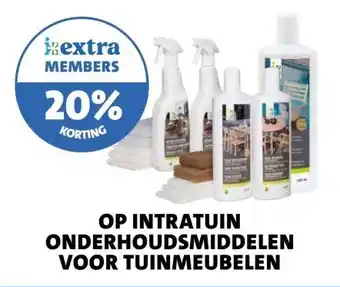 Intratuin 20% KORTING OP INTRATUIN ONDERHOUDSMIDDELEN VOOR TUINMEUBELEN aanbieding