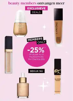 ICI Paris XL -25%* OP BIJNA ALLE FOUNDATIONS EN CONCEALERS aanbieding