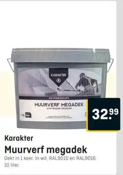 Hubo Karakter Muurverf megadek aanbieding