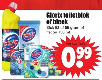 Dirk Glorix Toiletblok of Bleek aanbieding