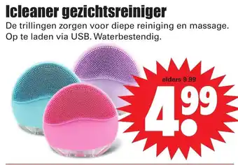 Dirk Icleaner gezichtsreiniger aanbieding