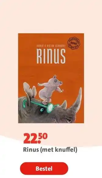 Bruna Rinus (met knuffel) aanbieding