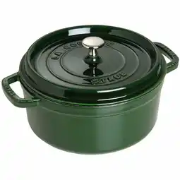 Bol.com Staub Braadpan - Rond - 28 cm - Basilicum aanbieding