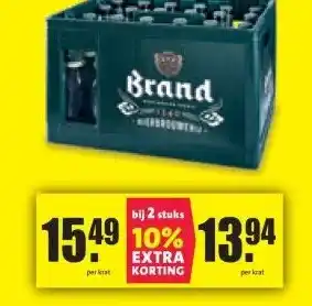 Nettorama Brand bier aanbieding