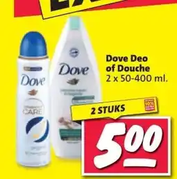 Nettorama Dove Deo of Douche aanbieding