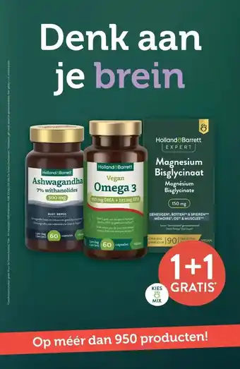 Holland & Barrett Denk aan je brein aanbieding