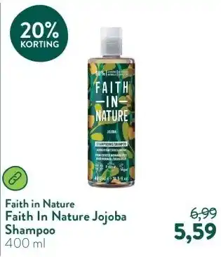 Holland & Barrett Faith In Nature Jojoba Shampoo aanbieding