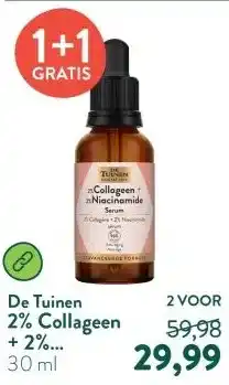 Holland & Barrett 2% Collageen + 2% Niacinamide Serum aanbieding