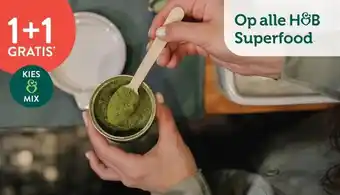 Holland & Barrett 1+1 GRATIS Op alle H&B Superfood aanbieding